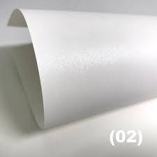 LEVÉLPAPÍR GLAM METÁL GYÖNGYFEHÉR 120G A/4