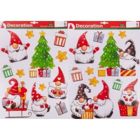 ABLAKFÓLIA KARÁCSONYI 41X29 CM ORSZAKÁLL 2 FÉLE