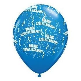 LUFI 30CM BOLDOG SZÜLETÉSNAPOT AQUAMARINE 100DB/CSG