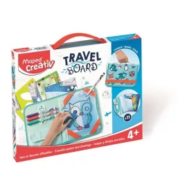 KREATÍV KÉSZSÉGFEJLESZTŐ TÁBLA UTAZÓTÁSKÁVAL MAPED