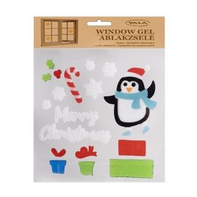 ABLAKZSELÉ KARÁCSONYI PINGVIN- AJÁNDÉK 312813