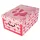 Tárolódoboz Miss Space MAXI 51x37x24 cm Love piros szív 7077
