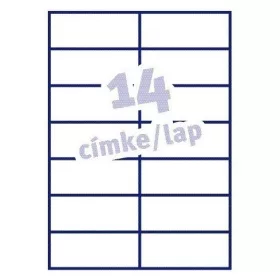 ETIKETT CIMKE 14/A4 99,1X38,1