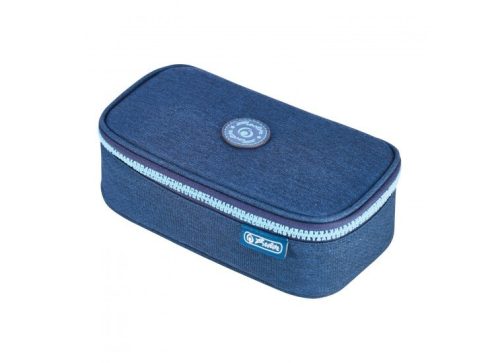TOLLTARTÓ HERLITZBEATBOX 1 KLAPNIS CIPZÁRAS ZSEBBEL KÉK/TÜRKIZ
