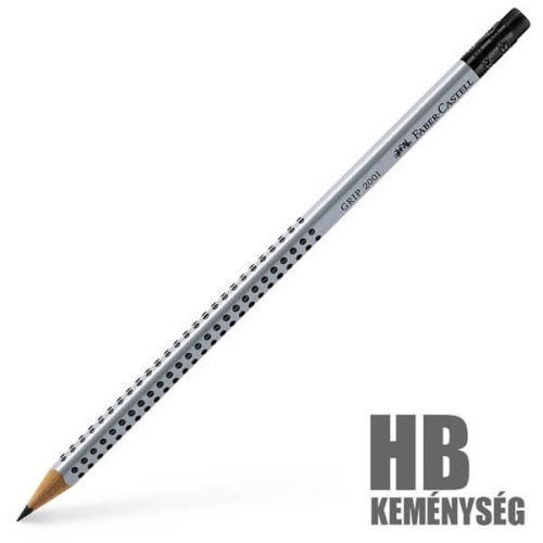 GRAFITCERUZA FABER GRIP RADIROS SZÜRKE HB