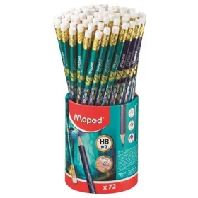 MAPED GRAFITCERUZA RADÍRRAL  HB  HÁROMSZÖGŰ  "DRAGON SÁRKÁNY" 72DB