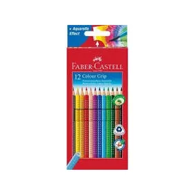 SZÍNES CERUZA FABER-CASTELL 12-ES GRIP 112412