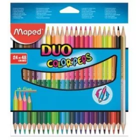 SZÍNES CERUZA MAPED 24/48 DUO 829602