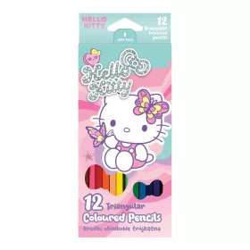 COLORINO SZÍNES CERUZA HELLO KITTY 12DB-OS