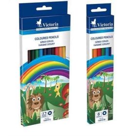 SZÍNESCERUZA COOL BY VICTORIA WILDLIFE 12-ES HÁROMSZÖG