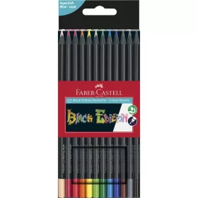 SZÍNES CERUZA FABER-C 12-ES BLACK 116412