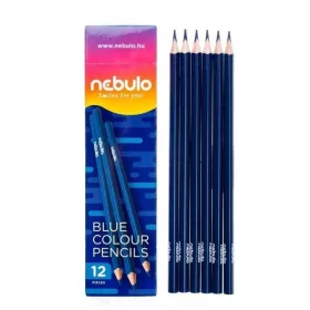 SZÍNES CERUZA NEBULÓ HÁROMSZÖGŰ KÉK