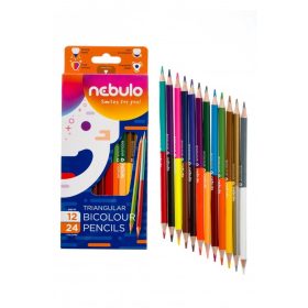 SZÍNES CERUZA NEBULÓ 12/24 DUÓ