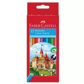 SZÍNES CERUZA FABER-CASTELL 12-ES HATSZÖG 120112 KASTÉLY