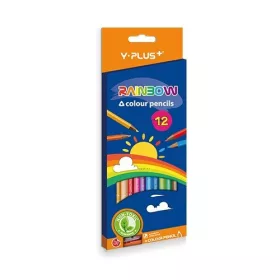 SZÍNES CERUZA Y-PLUS RAINBOW 12-ES 110402