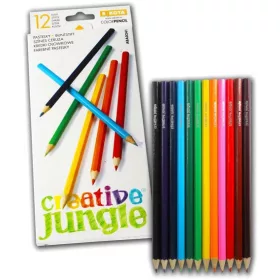 SZÍNES CERUZA 12-ES CREATIV JUNGLE ABA 0241
