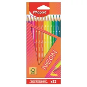 SZÍNES CERUZA MAPED 12-ES NEON 83180200