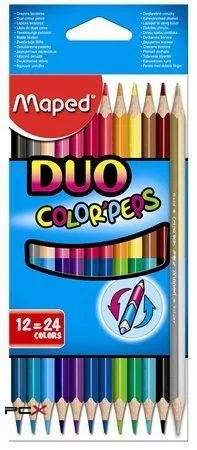 SZÍNES CERUZA MAPED 12/24-ES DUO 829600