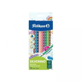 SZÍNES CERUZA PELIKÁN SILVERINO 12-ES 00700634