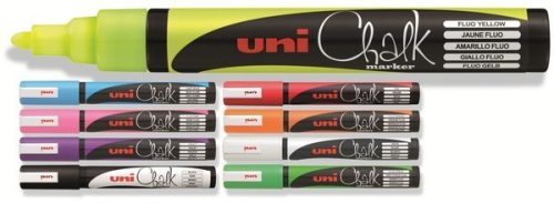 KRÉTAMARKER UNI 1,8-2,5MM PWE-5M FOLYÉKONYKRÉTA FEKETE