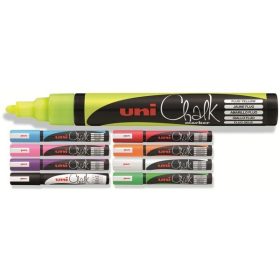 KRÉTAMARKER UNI 1,8-2,5MM PWE-5M FOLYÉKONYKRÉTA NEON ZÖLD