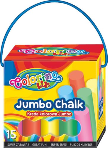 ASZFALTKRÉTA JUMBO, O 2,2 CM, PAPÍRDOBOZBAN 15 SZÍN