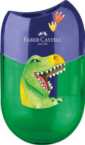 HEGYEZŐ FABER-CASTELL 2 LYUKÚ DINOSZAURUSZ 18 35 52