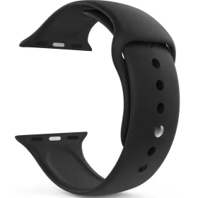 DEVIA APPLE WATCH SZILIKON SZÍJ 42/44MM FEKETE