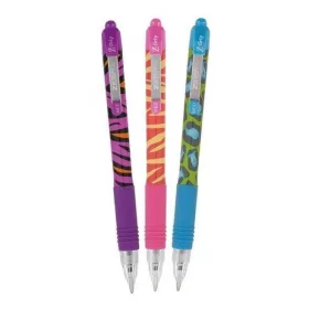 GOLYÓSTOLL ZEBRA Z-GRIPP MINTÁS FUNKY BRIGHTS 1,0 PINK