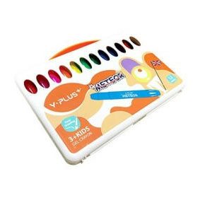 Zsírkréta Y-Plus+ Meteor zselés kicsavarható 12 db-os klt. műanyag tokban