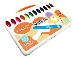 Zsírkréta Y-Plus+ Meteor zselés kicsavarható 12 db-os klt. műanyag tokban