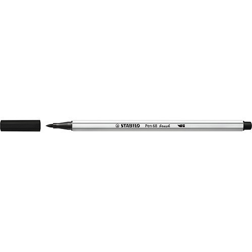 ECSETFILC STABILO PEN 68 BRUSH FEKETE