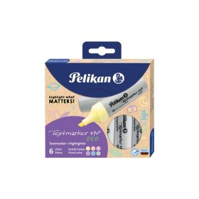 SZÖVEGKIEMELŐ PELIKÁN ECO 490 6-OS KÉSZLET