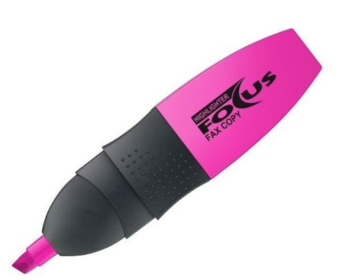 SZÖVEGKIEMELŐ ICO FOCUS RÓZSASZÍN