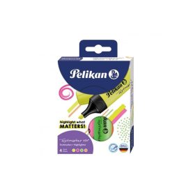 SZÖVEGKIEMELŐ PELIKAN  490 NEON 4-ES