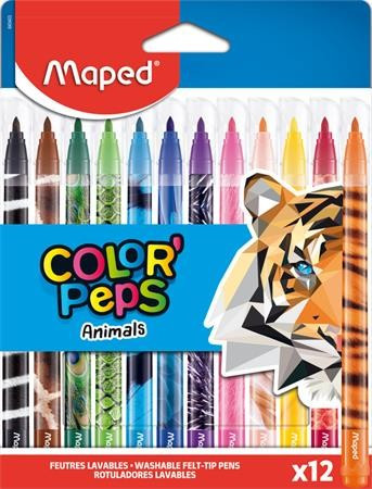 ROSTIRON MAPED 12-ES COLOR PEPS ANIMALS 845403 KIMOSHATÓ