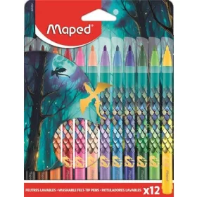 MAPED FILCTOLL KÉSZLET 2 8 MM  KIMOSHATÓ „DRAGON SÁRKÁNY”  12 SZÍN