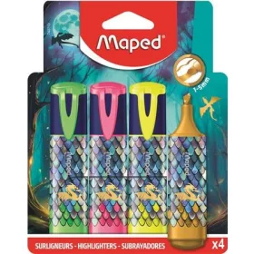 MAPED SZÖVEGKIEMELŐ KÉSZLET  1-5 MM  „DRAGON SÁRKÁNY”  4 SZÍN