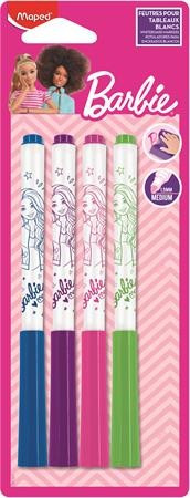 TÁBLAMARKER Barbie 4-ES készlet