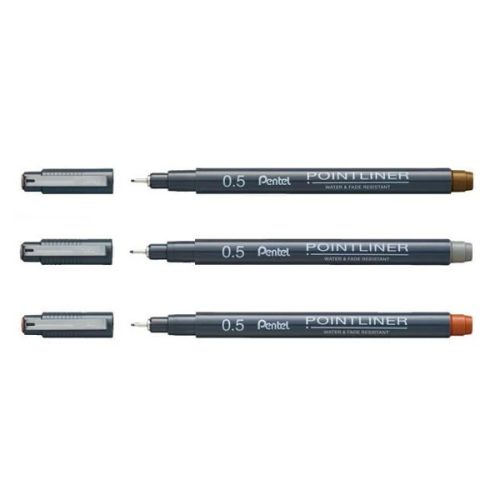 TÜFILC PENTEL PONTLINER 1,0 FEKETE