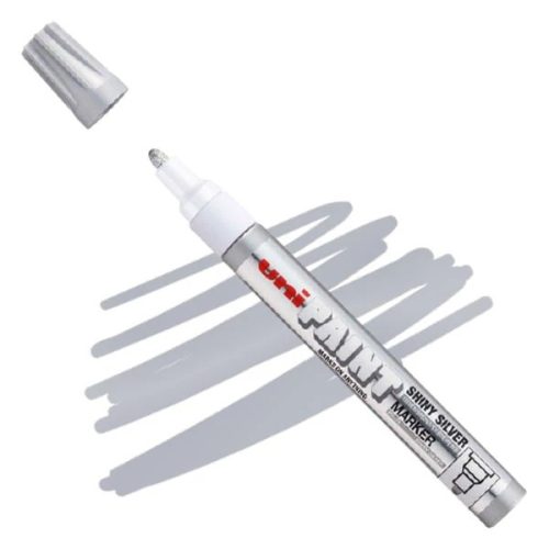 PERMAMENT UNI PAINT MARKER POINT PX-20 2,2-2,8MM EZÜST