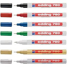 EDDING 790 FEKETE 2-3 MM PERMANENT LAKKFILC