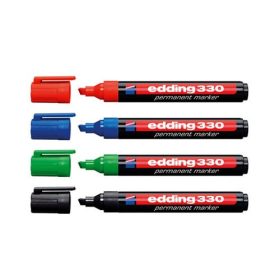 EDDING 330 PIROS 1-5 MM VÁGOTT PERMANENT