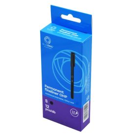 PERMANENT BLUERING "S" FEKETE 0,4