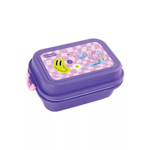 UZSONNÁSDOBOZ KEYROAD SMILEY 2 SZINTES KR973138