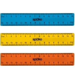 VONALZÓ SPOKO 15 CM S200198301 SZÍNES