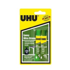 RAGASZTÓ UHU 37550 2 KOMPONENSÜ ÚLTRA ERŐS EPOXY 2X10ML