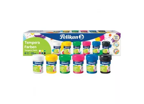 TEMPERA PELIKAN TÉGELYES 6-OS 25ml 804882