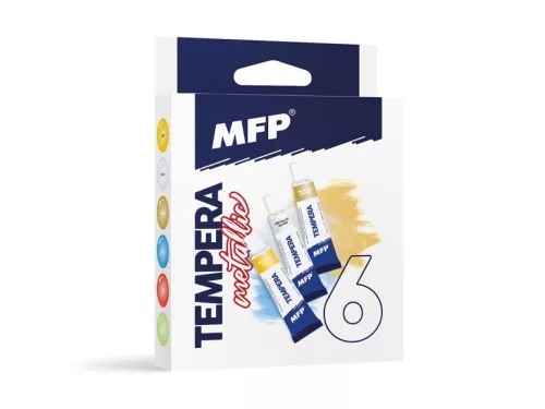 TEMPERA MFP 6X12ML GLITTER