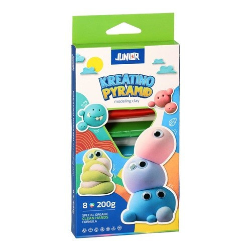 GYURMA MODELLEZŐ JUNIOR KREATINO PYRAMID 8DB/CSG 200G
